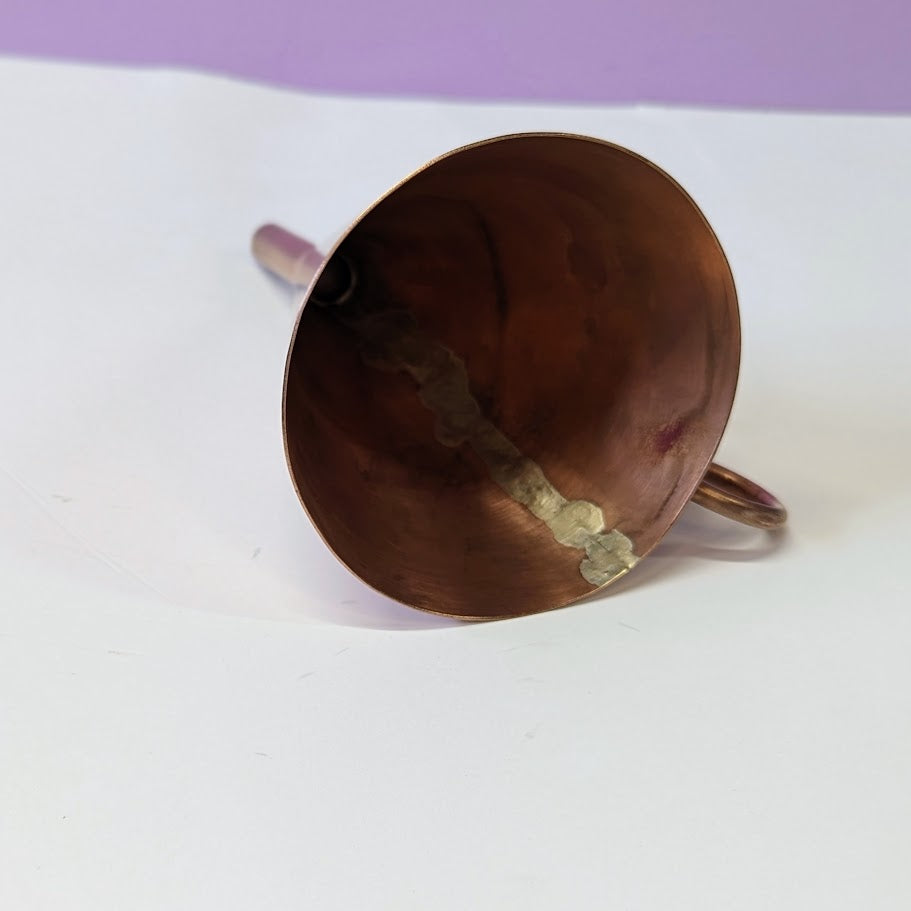 Ozark Still Works® Solid Copper Funnel