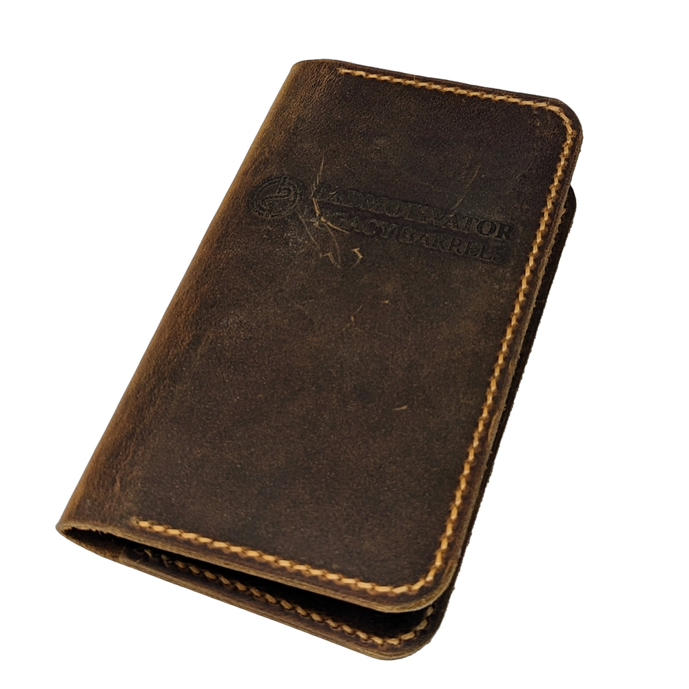Handsewn Leather Distiller's Notebook