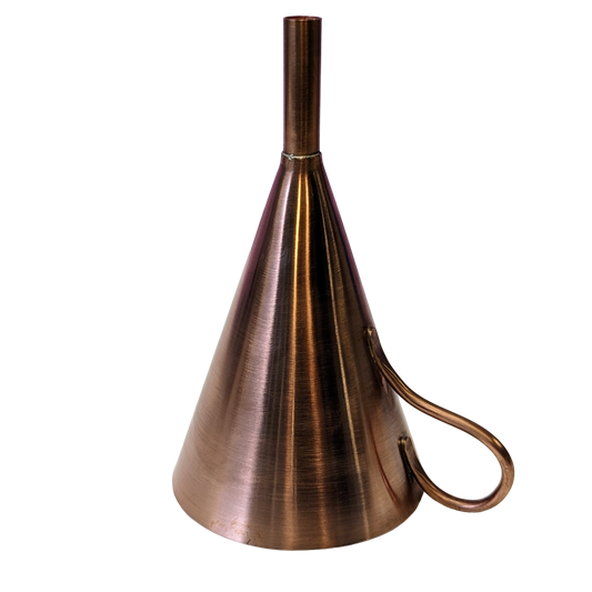 Handmade Solid Copper Funnel