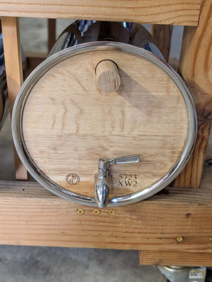 French Oak Ex-Wine 6.4L Barrel is